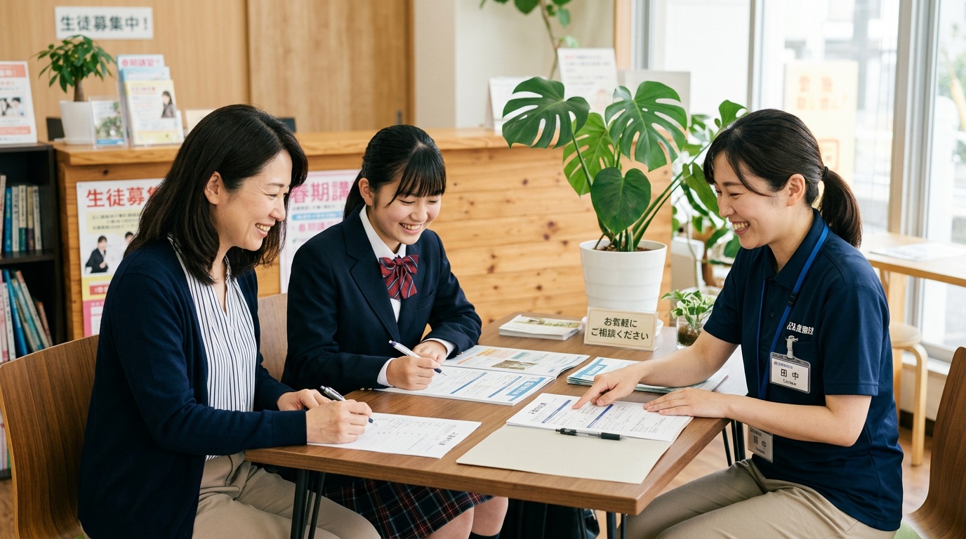 入塾のお手続き